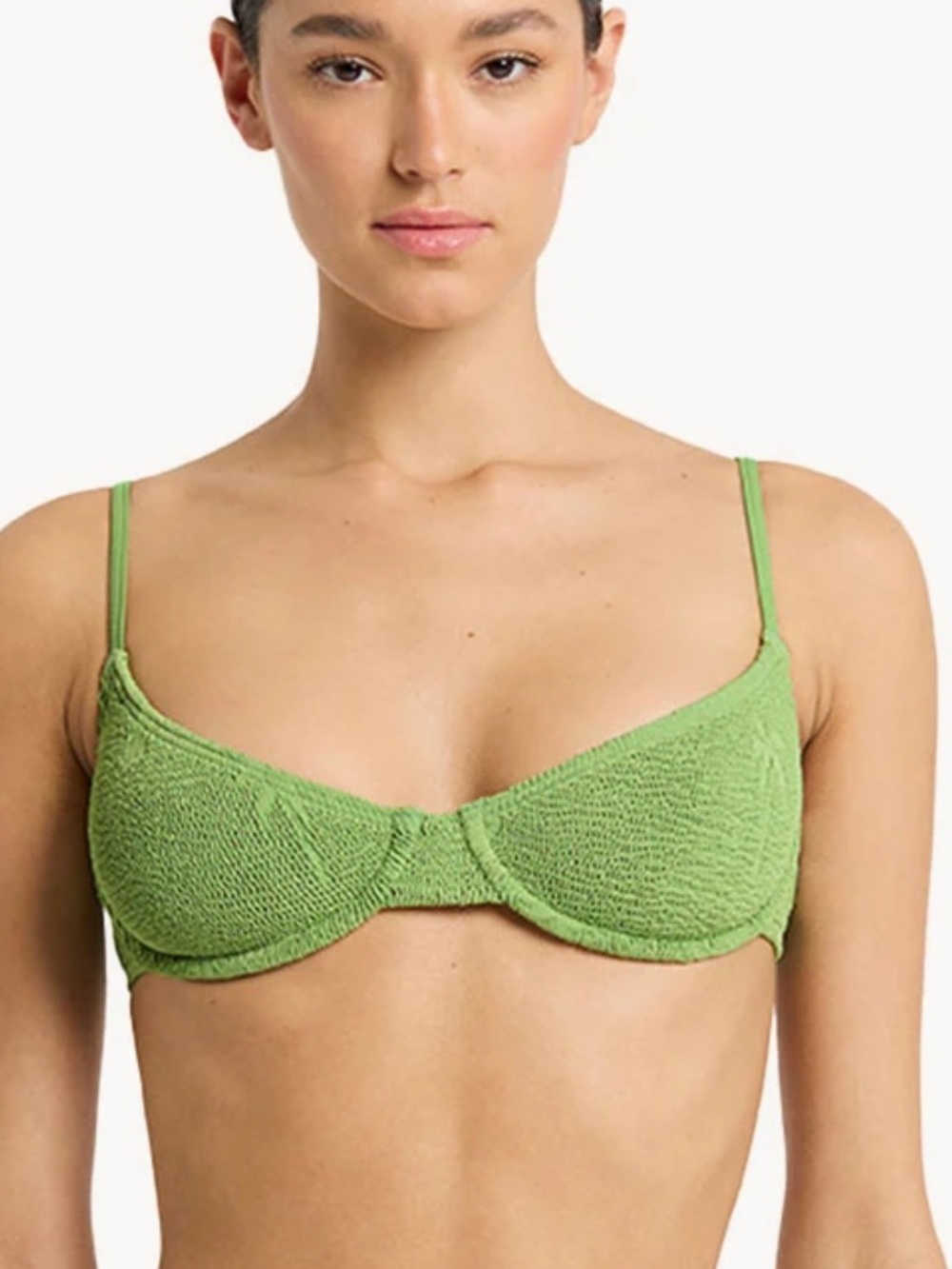 Bond Eye Palm Gracie Balconette Bikini Top OS